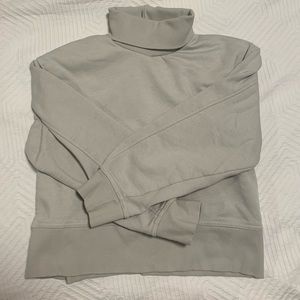 LULU dupe - zara turtleneck sweatshirt